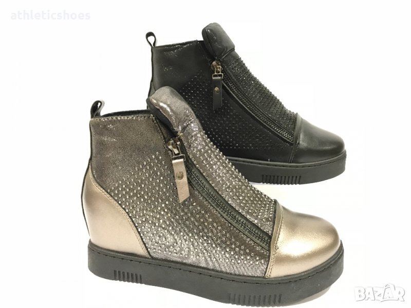 Дамски боти със скрита подметка/промоция, снимка 1