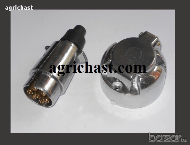 Букса и куплунг - 7 пина, 13 пина, преходници., снимка 1