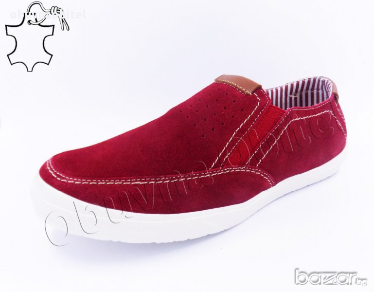 -30% Естествена Кожа Мъжки Спортни Обувки RED OCTOBER Само за 29.99лв., снимка 1
