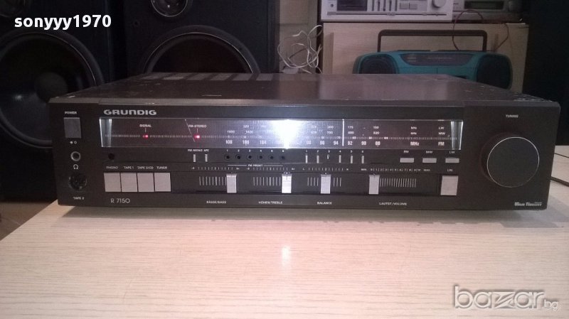 Grundig r7150 steteo receiver-внос швеицария, снимка 1