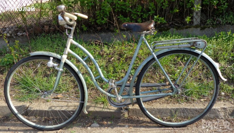 Ретро дамски велосипед 28 цола марка HUSQVARNA Хускварна употребяван модел 1956-60 год., снимка 1