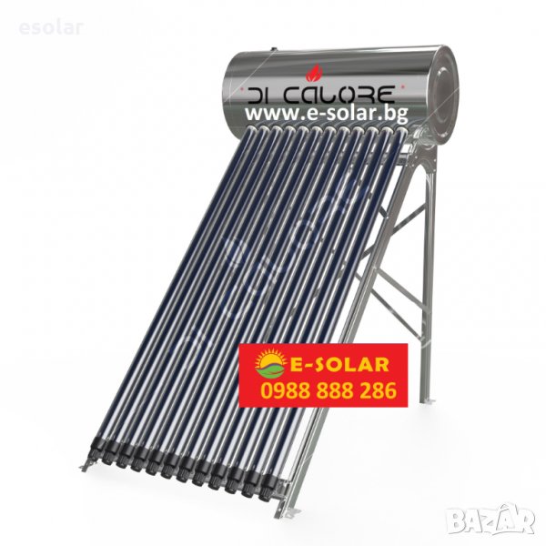 ТЕРМОСИФОНЕН КОЛЕКТОР Di Calore 120 ЛИТРА - ЗАТВОРЕН ТИП, снимка 1