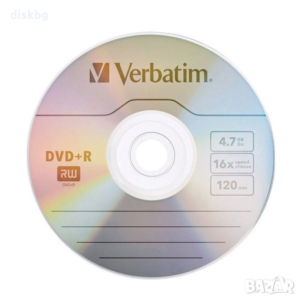 DVD+R 4.7GB Verbatim - празни дискове , снимка 1