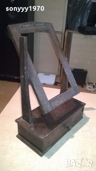 АНТИК-OLD-антика-старина дървения за огледало-45х29х14см, снимка 1