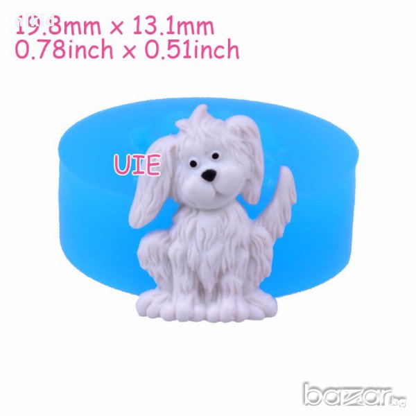 рошаво малко кученце мини силиконов молд за фондан украса торта декорация мъфини, снимка 1