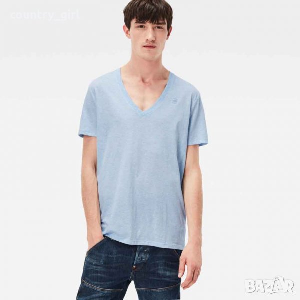 G-star Base Htr V T S/S - страхотна мъжка тениска КАТО НОВА, снимка 1