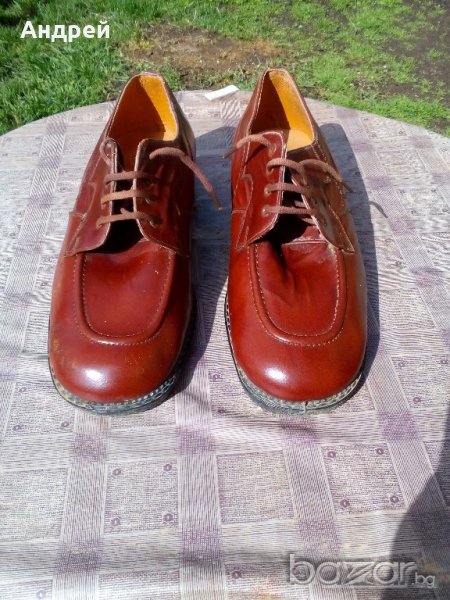 Стари кожени обувки, снимка 1