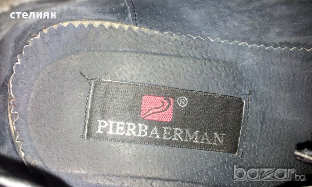PIERBAERMAN-италиански обувки,41 номер, снимка 3 - Ежедневни обувки - 12631906