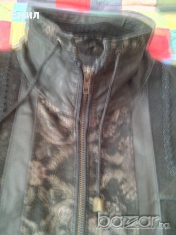 Дамско кожено яке, снимка 8 - Якета - 9922536