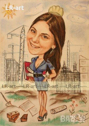 Рисувам ръчно КАРИКАТУРИ, ШАРЖ , снимка 5 - Картини - 23324902