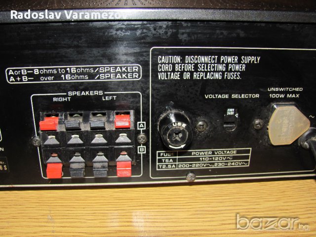 Hitachi HA 3 , снимка 8 - Ресийвъри, усилватели, смесителни пултове - 12606958