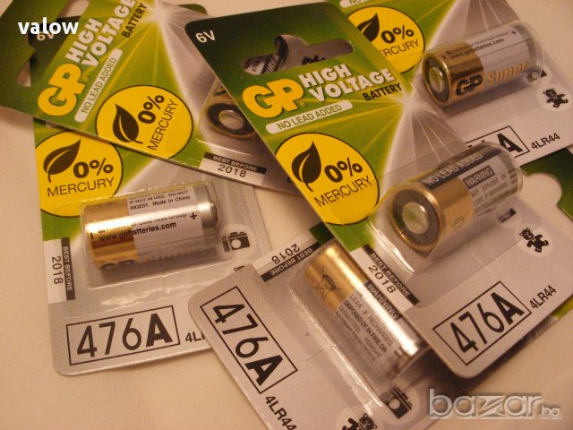 Алкална батерия 6v GP 476A 4LR44 28A фотоапарат нашийник за куче, снимка 3 - Други стоки за дома - 13118192