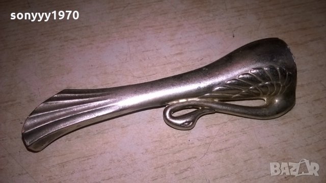 лебед-10х3см-масивен-ретро колекция-внос испания, снимка 12 - Колекции - 25264508