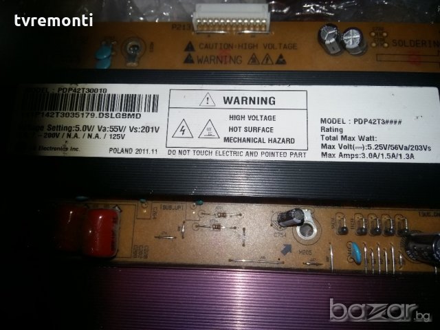 Y-SUS BOARD EAX62080701, снимка 3 - Части и Платки - 20739858