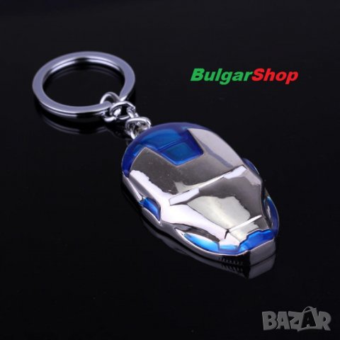 🧇 🎭 Iron Man Mask ключодържател - Avengers - Отмъстителите 🚀, снимка 15 - Други - 24955858