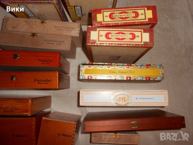 Оригинални дървени  кутии за / от  пури, снимка 13 - Колекции - 22374035