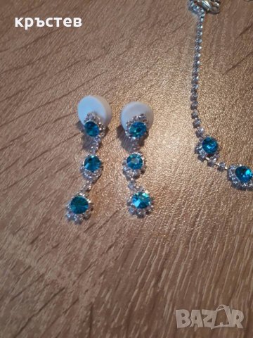 Луксозен Дамски комплект, снимка 2 - Бижутерийни комплекти - 23935035