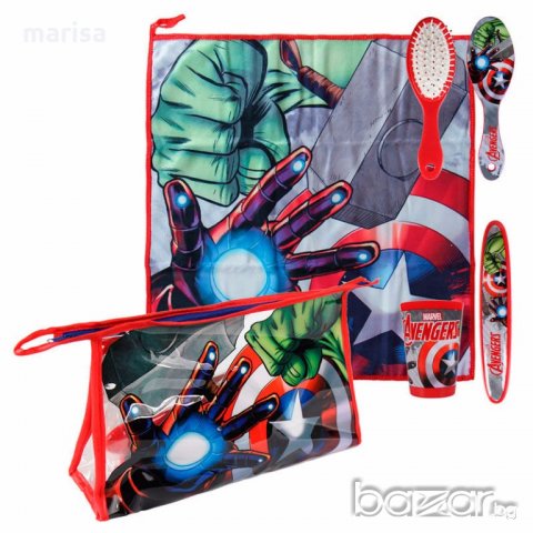 Подаръчен комплект, козметичен несесер Marvel Avengers 42510