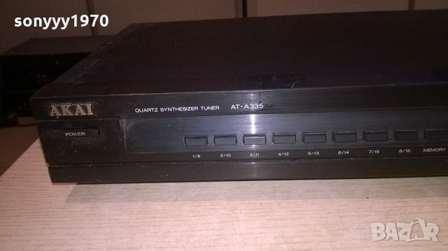 akai at-a335 stereo tuner-внос швеицария, снимка 3 - Ресийвъри, усилватели, смесителни пултове - 21820148