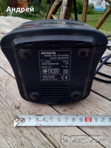 Радио,радиочасовник AIWA, снимка 7 - Антикварни и старинни предмети - 18708440