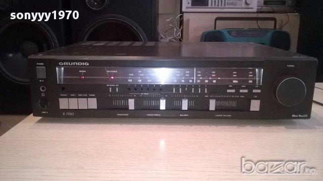 Grundig r7150 steteo receiver-внос швеицария, снимка 1 - Ресийвъри, усилватели, смесителни пултове - 14341974