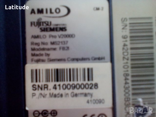 Fujitsu Siemens Amilo Pro V2000D на части, снимка 6 - Части за лаптопи - 22780227