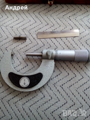 Стар Микрометър SUHL, снимка 3 - Антикварни и старинни предмети - 24157025