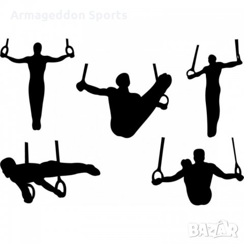 Гимнастически халки Armageddon Sports, снимка 5 - Фитнес уреди - 22240413