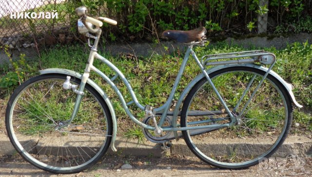 Ретро дамски велосипед 28 цола марка HUSQVARNA Хускварна употребяван модел 1956-60 год.