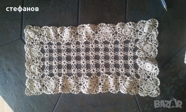 Две дантелени покривки за маса нови и различни, снимка 4 - Покривки за маси - 24769871