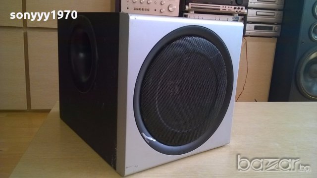 SOLD OUT-Logitech z-2300 subwoofer-40х30х30см-с усилвател-внос швеицария, снимка 7 - Тонколони - 17558537