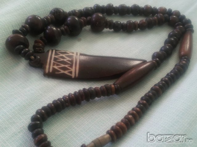 рогов гердан от истински рог, снимка 2 - Колиета, медальони, синджири - 13985017