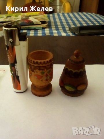 Стари битови дървени декораций-3443