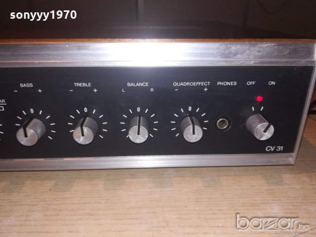 ПОРЪЧАН-dual cv31 amplifier-made in germany-внос швеицария, снимка 11 - Ресийвъри, усилватели, смесителни пултове - 20361529