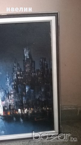 картина-градски пейзаж, снимка 3 - Картини - 13577540