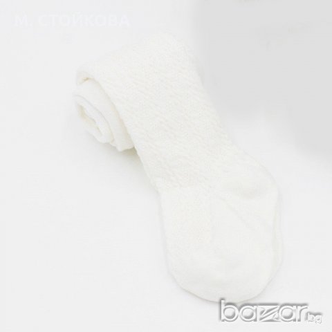 ПОСЛЕДНИ БРОЙКИ! бели памучни чорапогащи за 1-3 години и височина 92/104, снимка 5 - Панталони и долнища за бебе - 20362955