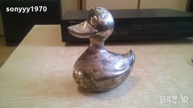 АНТИК-пате-метал/сребро-антика-касичка-внос швеицария 14х12х8см-