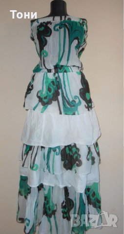 Страхотна лятна дълга  рокля на модна къща Didro , снимка 4 - Рокли - 21722992