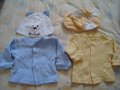  лот бебешки блузки с ританки за новородено, снимка 1 - Комплекти за бебе - 19164701