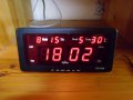 LED електронен часовник  с големи цифри. Показва час, дата и температу, снимка 5