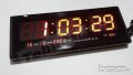 Голям Led електронен стенен часовник Jh3615, снимка 2