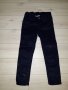 Детски тъмносин лъщящ панталон марка H&M за момиче, снимка 1 - Детски панталони и дънки - 23712131