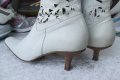 летни ботуши Laura Bellariva original White Summer Boots, N-37, естествена кожа,GOGOMOTO.BAZAR.BG®, снимка 11