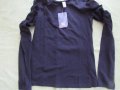  Черна блуза ZARA за момиче, размер 164, нова, снимка 1 - Детски Блузи и туники - 23915578