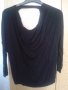 черна блуза , снимка 1 - Блузи с дълъг ръкав и пуловери - 15746398