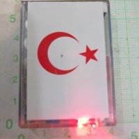 Запалка "Türkiye" пиезокристална с джет пламък работеща, снимка 3 - Други ценни предмети - 25331398