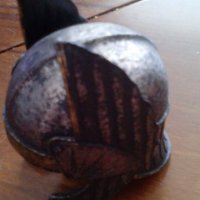 Метален шлем, снимка 3 - Колекции - 21490946