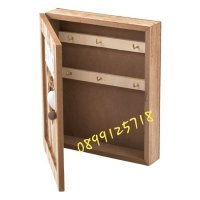 Дървена кутия за ключове-21х6х26 см., снимка 3 - Декорация за дома - 24905615