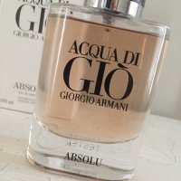 Armani ACQUA DI GIO Absolu edt 100ml Тестер за мъже, снимка 3 - Мъжки парфюми - 22412079