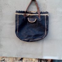 Старинна чанта,торба, снимка 1 - Антикварни и старинни предмети - 19669350